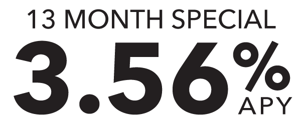 13 Month Special 3.04% APY