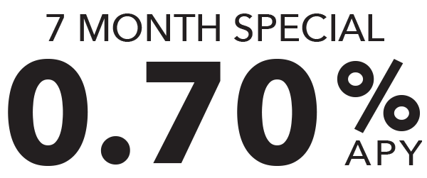 2 Year Special 2.22% APY